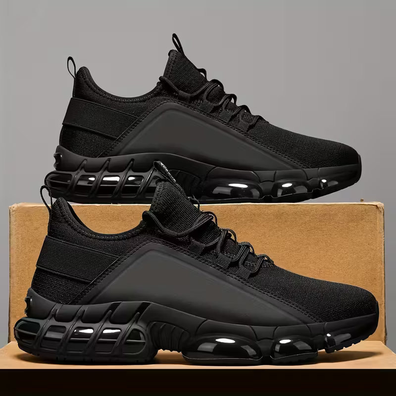 Lightweight Road Running Shoes - Sneakers,Men's Fashion Road Running Mesh Shoes